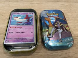 Pokemon Karten mit Dose - wunderbares Geschenk