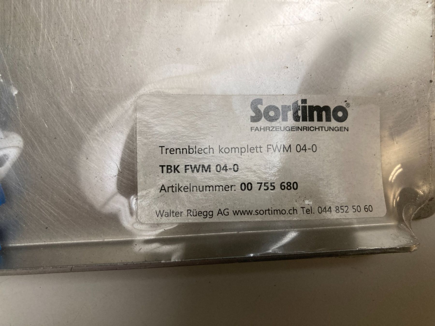 Sortimo Alle Werkzeuge: Sortimo Trennblech FWM 04-0 00755680 – Neu und originalverpackt aus Cham von WB2223 1