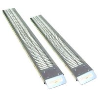 06147 - 2x Auffahrrampe Stahl 183 cm 450 kg Stahlrampe