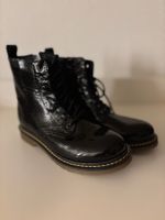 🖤 Varese Lackleder-Schnürboots – Grösse 37 🖤