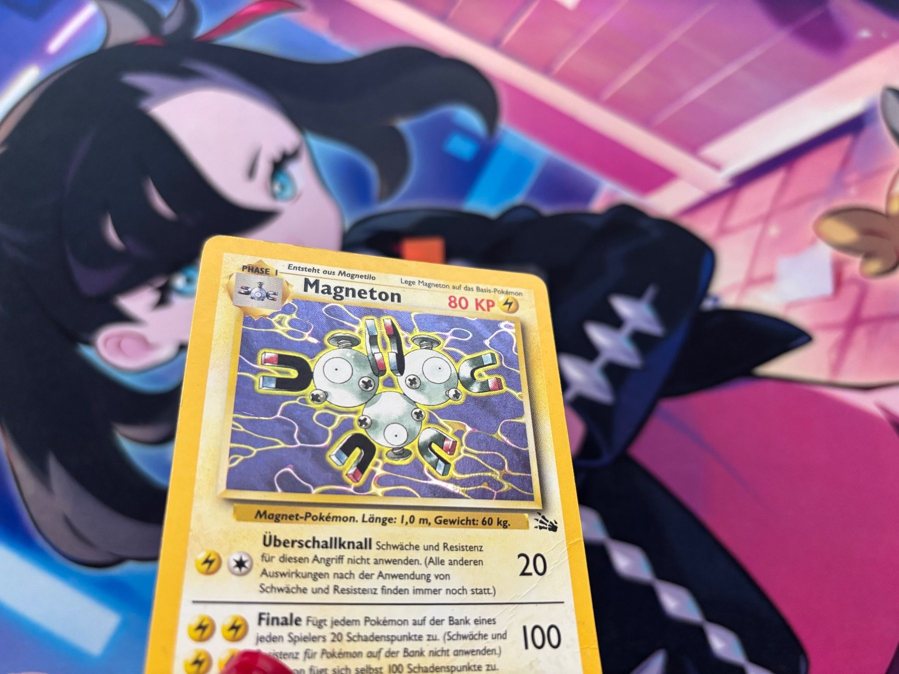 Pokémon Carte collezionabili: 2000 POKEMON Magneton Holo Fossil 11 – Usato da Wilen (Sarnen) venduto da Seeungeheuer 3