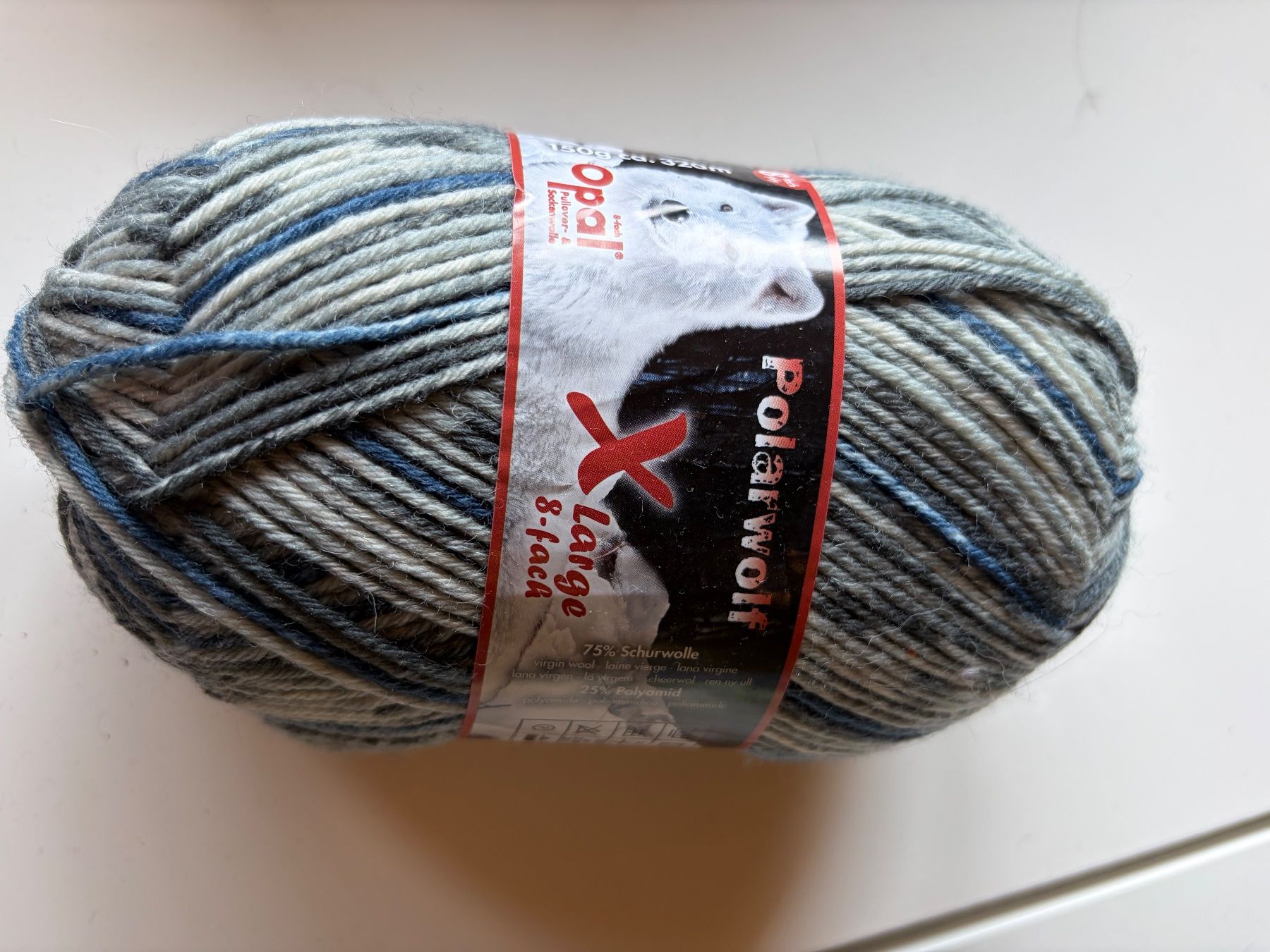 Lana: 1Knäuel Opal Sockenwolle 8-fach – Nuovo (secondo la descrizione) da Büsserach venduto da bor_s88m