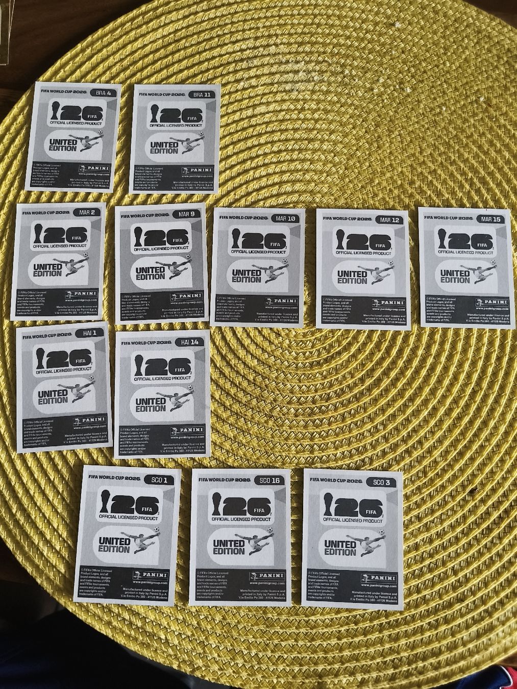 Sticker: Panini WM26 Group C – Nuovo (secondo la descrizione) da Freienbach venduto da Adams13 1