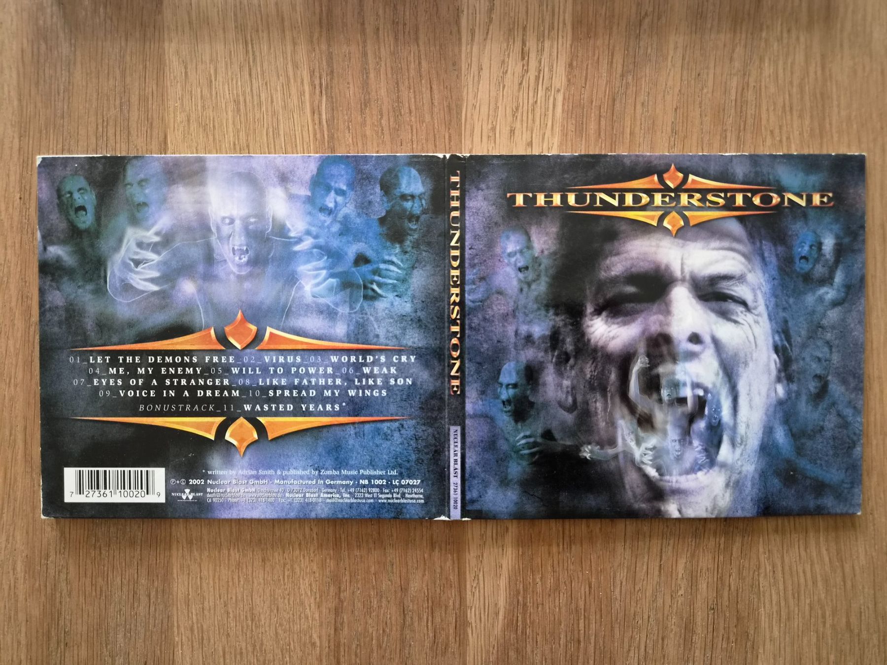CD: CD Thunderstone - Thunderstone, 2002 – Usato da Nebikon venduto da Harley-Davidson01