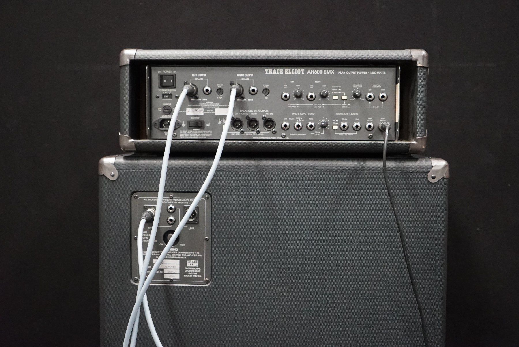 Amplificatori: Trace Elliot AH600SMX Fullstack head 1x15 & 4x10 cabs – Usato da Ortschwaben venduto da Musictrade 8
