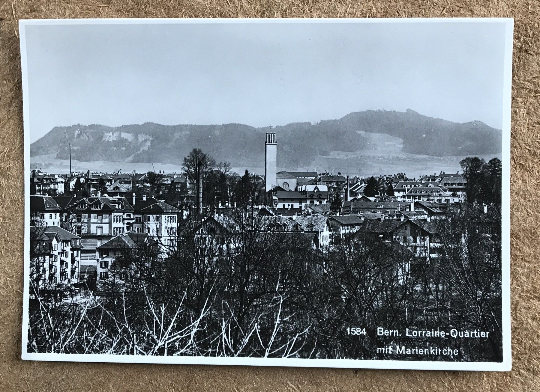 Ansichtskarten: ANSICHTSKARTE BERN LORRAINE-QUARTIER – Gebraucht aus Ostermundigen von wini63