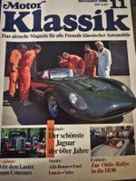 Motor Klassik 11/89 Alfa Spider Jaguar XJ13 Volvo P ES xa