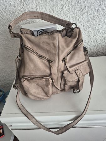 Borsa da donna grande in vera pelle artigianato toscano