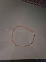 Roségoldenes Armband mit zarten Glasperlen, neuwertig!