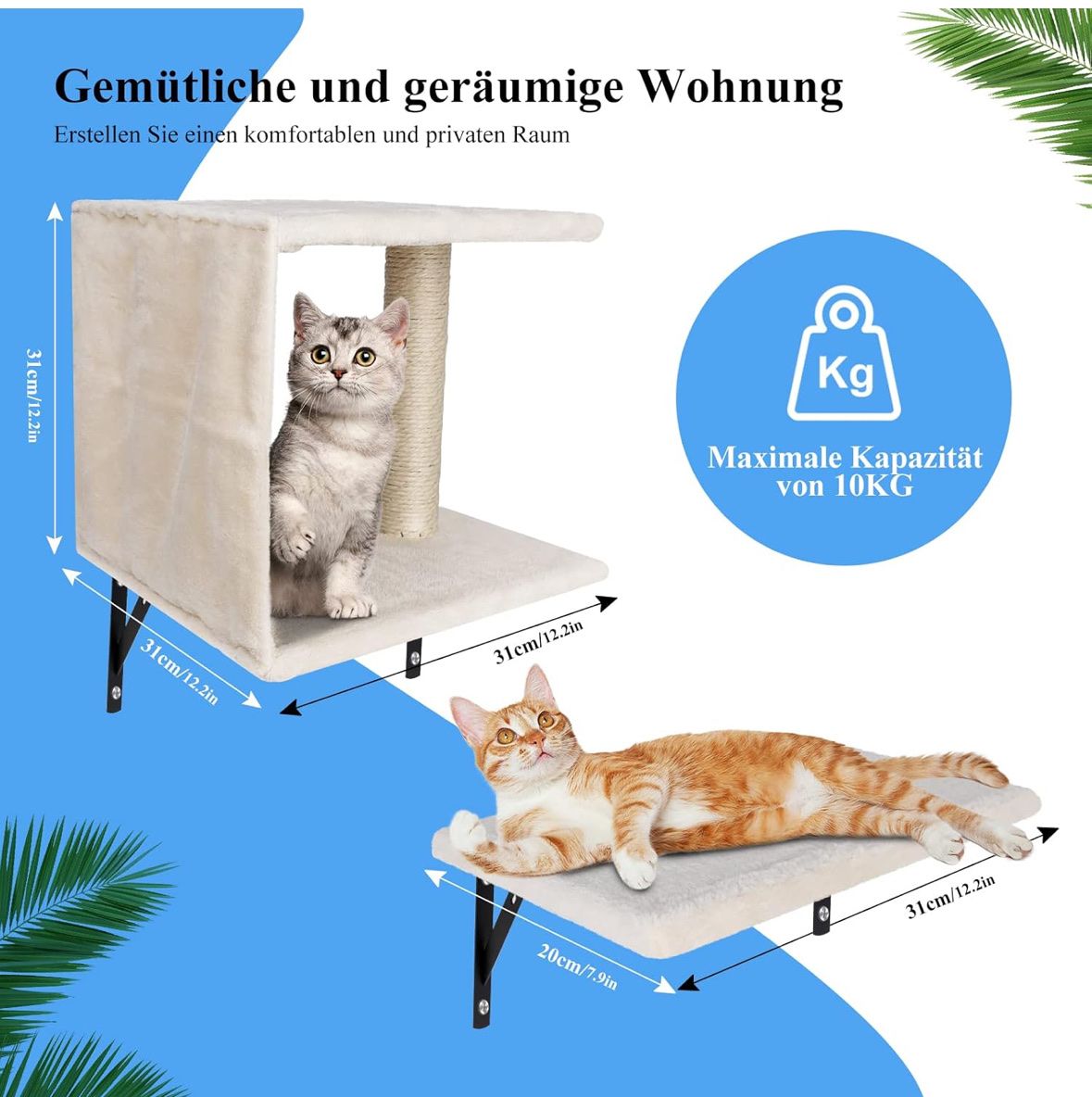 Pareti & prese d'arrampicata: Katzen Wand Kletter Paradies – Nuovo e nell'imballaggio originale da Wilen b. Wollerau venduto da Yeti17 2