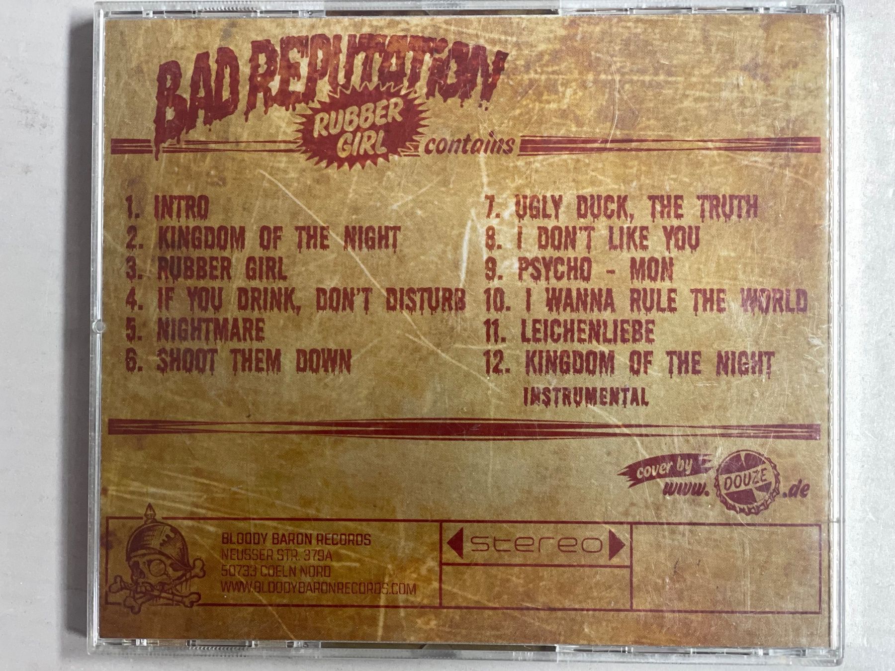 CD: Bad Reputation - Rubber Girl – Usato da Muri b. Bern venduto da AdidasCollector 1