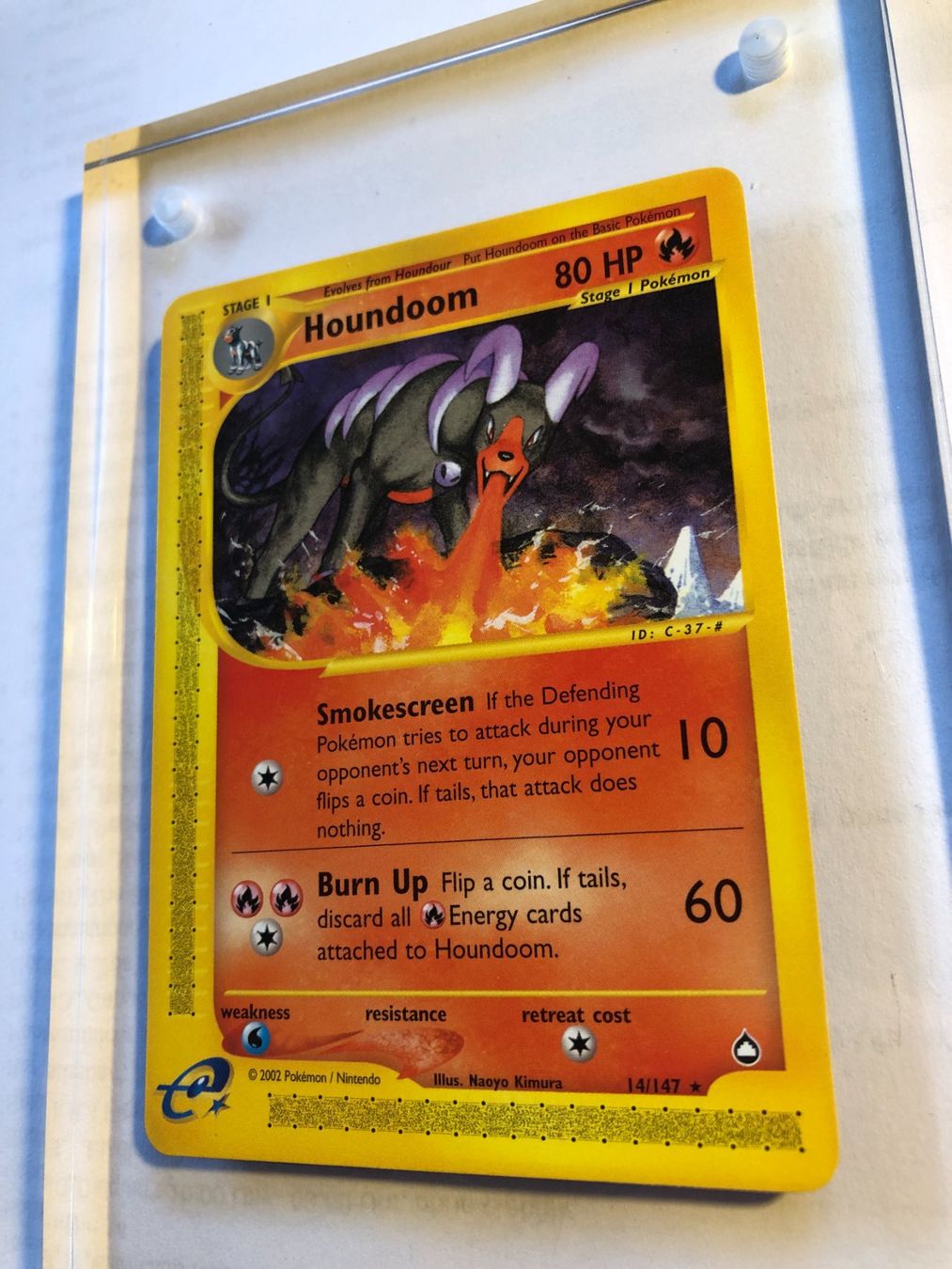 Cartes à collectionner: Houndoom (rare) Aquapolis - MINT - ab 1.- – D'occasion à Giubiasco par dan_pr8b 2