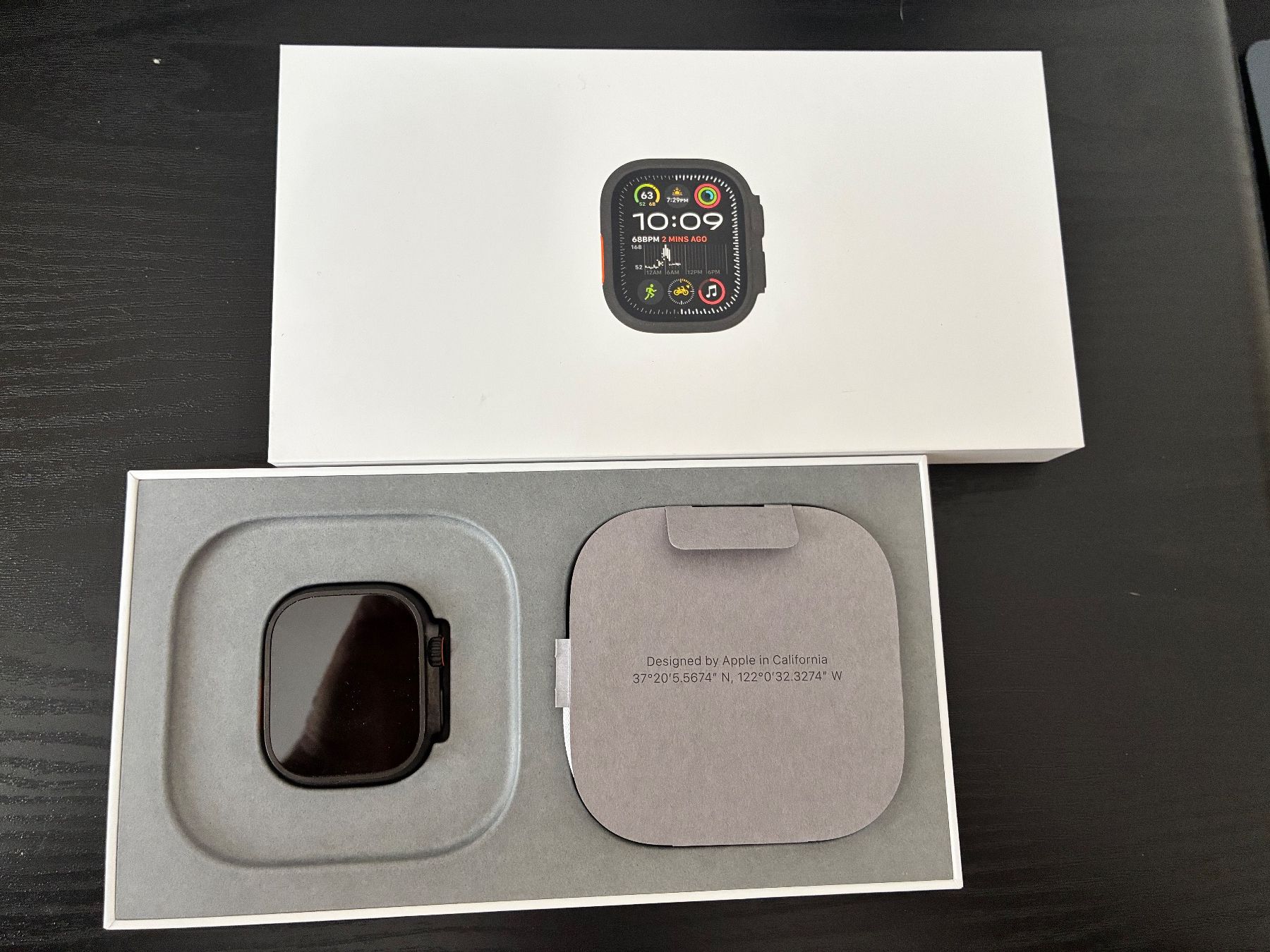 Apple Smartwatch: Apple Watch Ultra 2 49mm Black Titanium – Gebraucht aus Oron-la-Ville von ale_5v2b