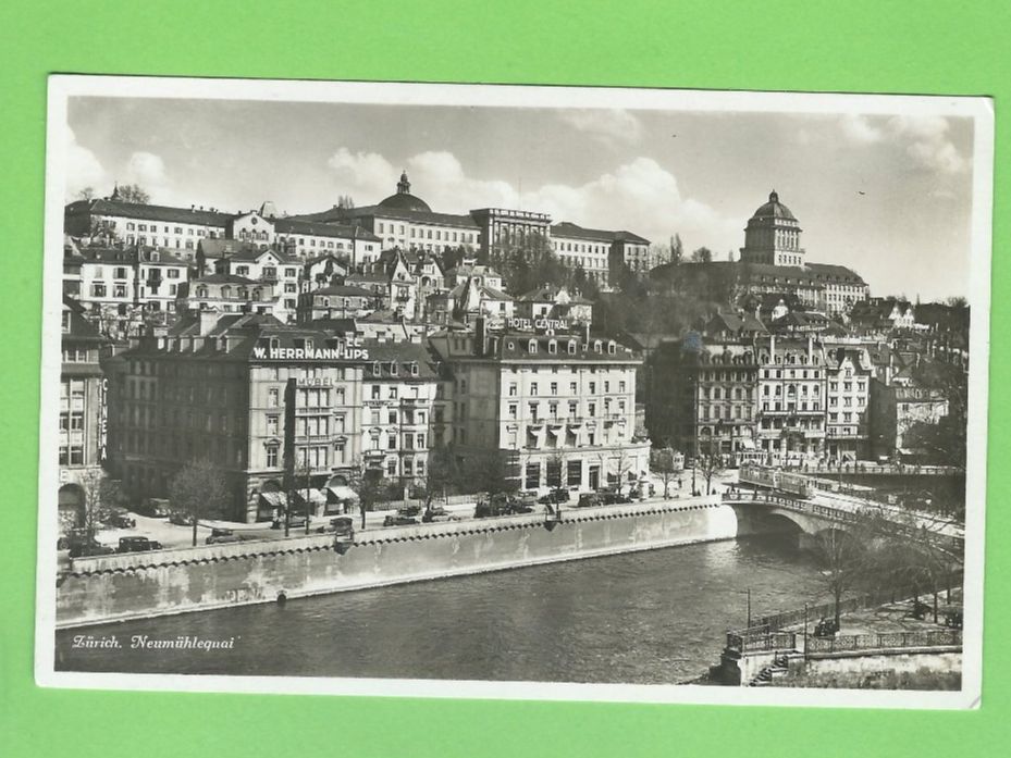 Cartoline postali: Zürich, Neumuhlesteg – Usato da Zürich venduto da t24_de