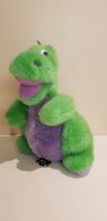Plüschtier Dinosaurier (Drachen) grün-lila