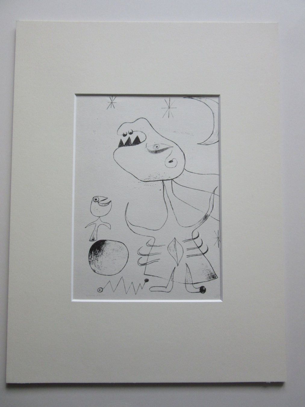 Foto & Immagini: JOAN MIRO   MIT PASSEPARTOUT – Usato da Gersau venduto da grafik-kunst 2