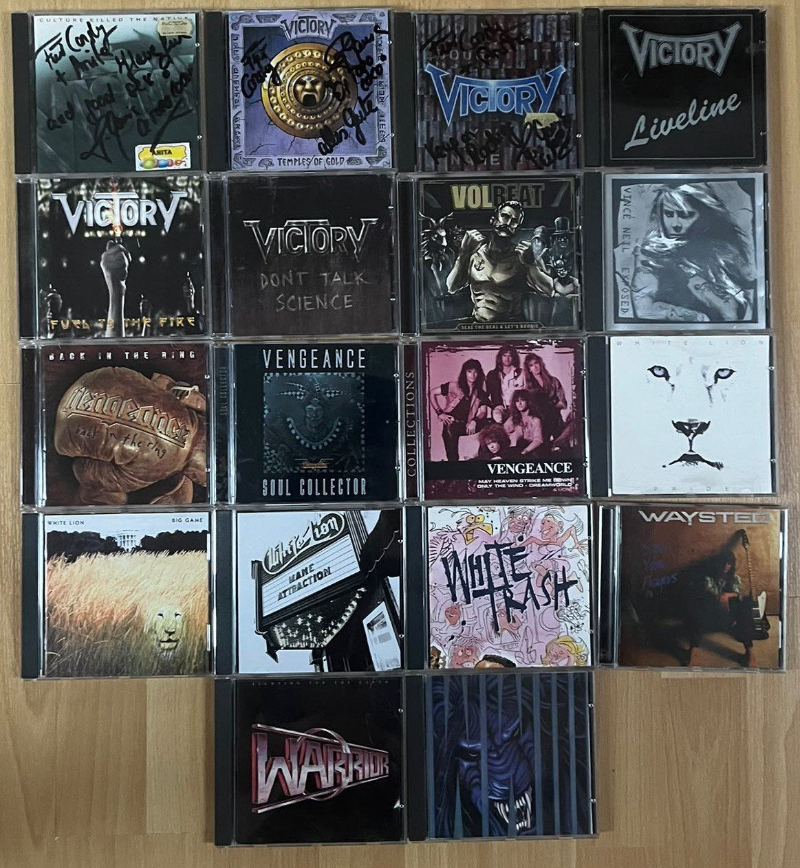 18x Metal & Hard Rock CD-Paket – Victory, Volbeat, Vengeance (Gebraucht ...