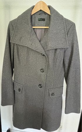 Damen Mantel grau Gr 38