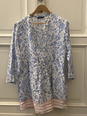 Sommerliche Tunika, Tommy HILFIGER, Leinen, Gr. M/L