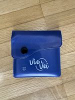 Piccolo posacenere blu "Via Vai" - Pratico e compatto!