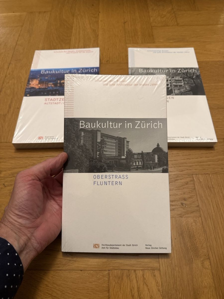 Libri: Baukultur in Zürich – Nuovo e nell'imballaggio originale da Zürich venduto da Washingpowder 2