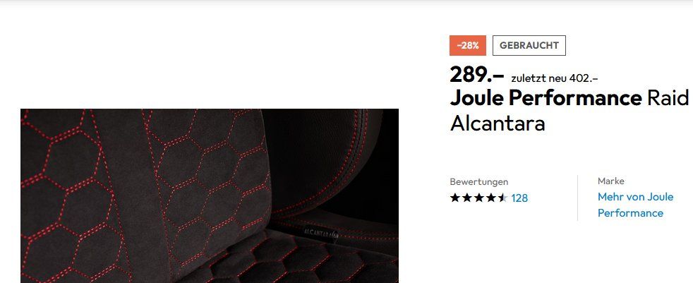 Chaises: Gaming Stuhl Joule Performance Raid Alcantara – Neuf (Voir description) à Winterthur par zoe_c 4