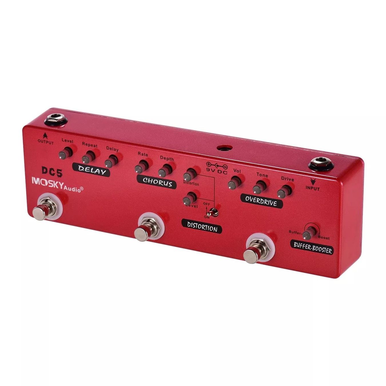 Musikinstrumente: MOSKY DC5 Gitarren-Multi-Effekt-Pedal – Neu und originalverpackt aus Malans GR von BUYBEST-Schweiz 3