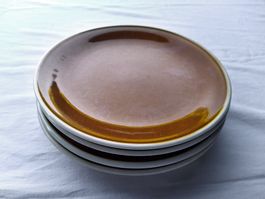 4 Assiettes brunes - RÖSSLER?
