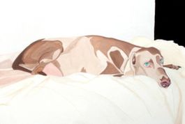 Aquarelle unique de l’artiste Mister T