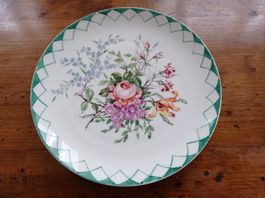 Assiette murale peinte à la main 1926