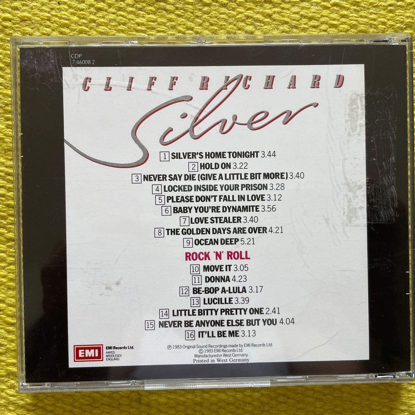 CDs: CLIFF RICHARD-SILVER – Gebraucht aus Rorschacherberg von CD-Roli 1