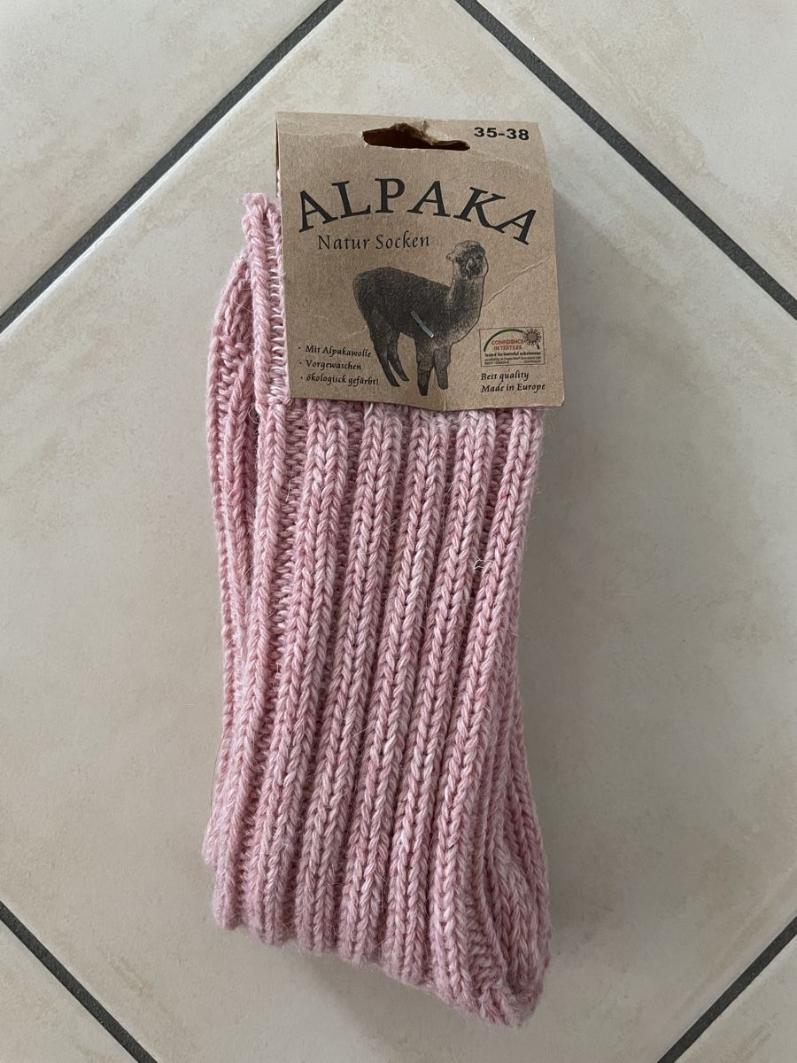 Calze: Calze in alpaca e lana  – Nuovo e nell'imballaggio originale da Gorduno venduto da cha_9lgw