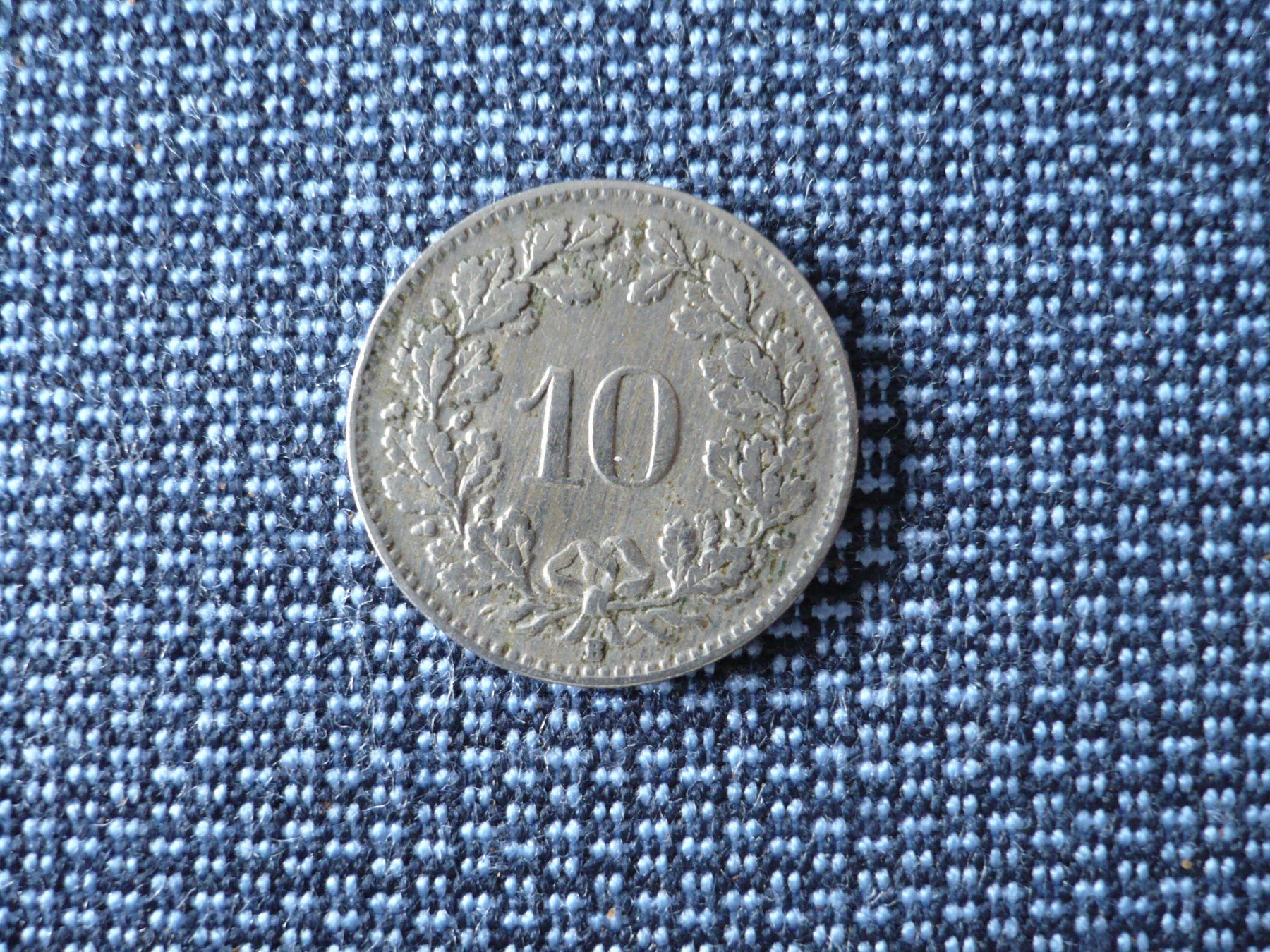 Toutes les monnaies: 10 Rappen 1924 – D'occasion à Winterthur par kormorans 1