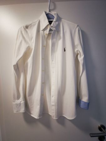 POLO RALPH LAUREN HEIDI LONG SLEEVE - HEMDBLUSE - WHITE