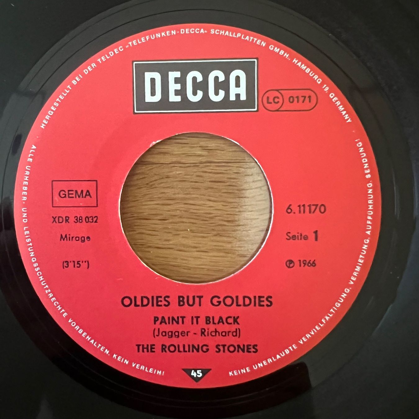 Dischi in vinile: Rolling Stones - Paint It Black / D-Press. 1978 - Very nice – Usato da Gais venduto da soundcave57 1