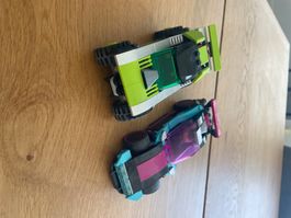 Lego bolides de course, 2 pièces, parfait état,jouets.