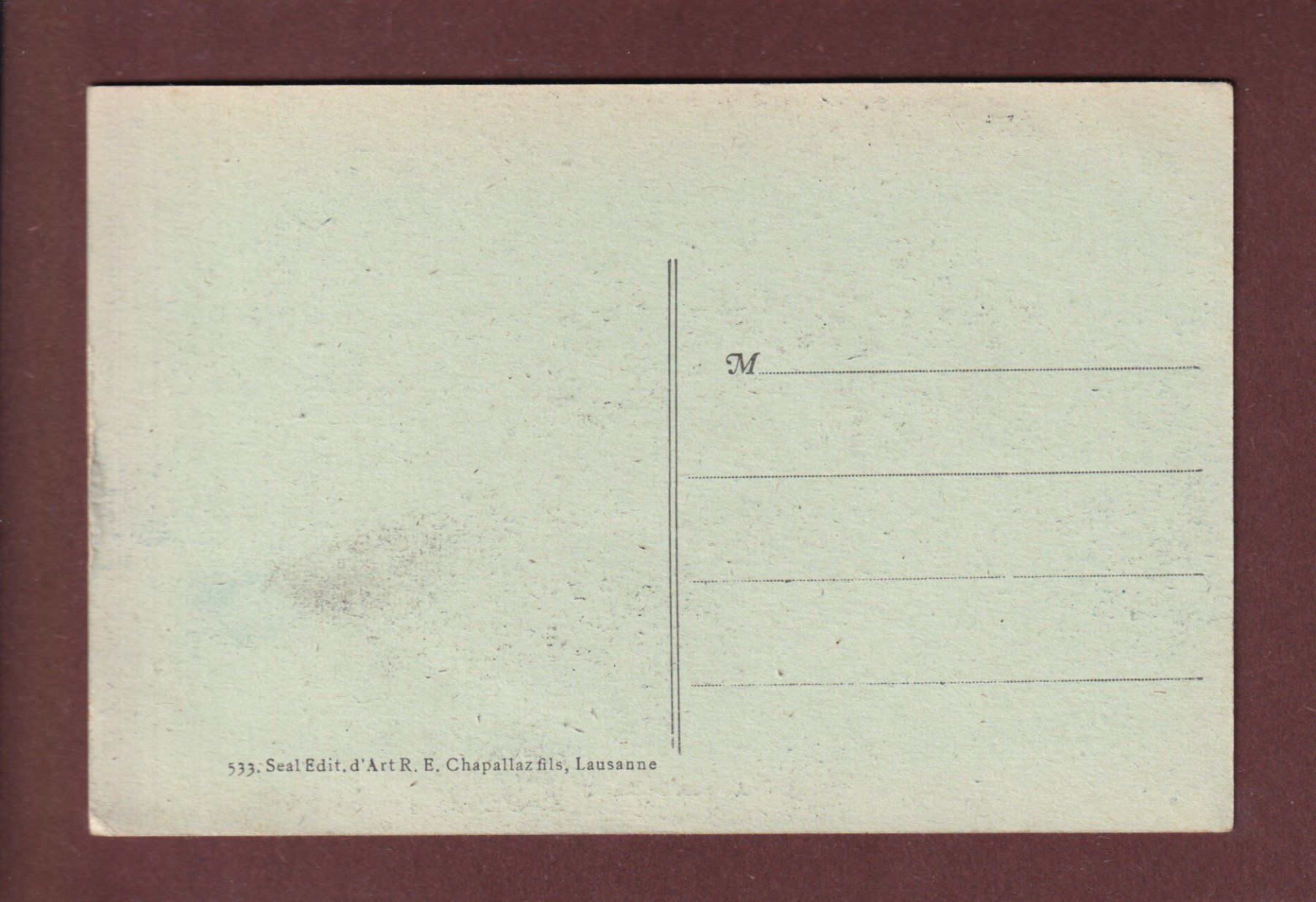 Cartoline postali: Au PONT DE NANT – Usato da Pully venduto da nicecards-shop 1