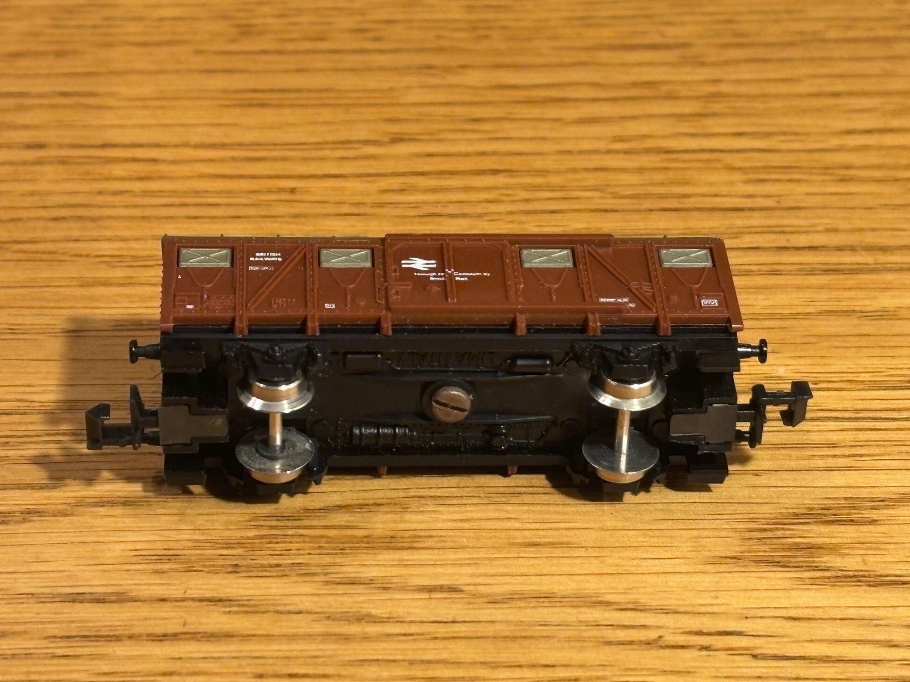 Modellini di ferrovie: e1569: Güterwagen (Spur N) – Usato da Birsfelden venduto da Birs_25 4