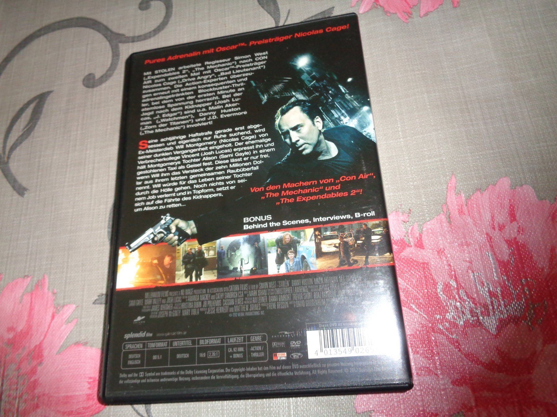 Tous les DVDs: Stolen (DVD) – D'occasion à Olten par Disc-Verkauf 2