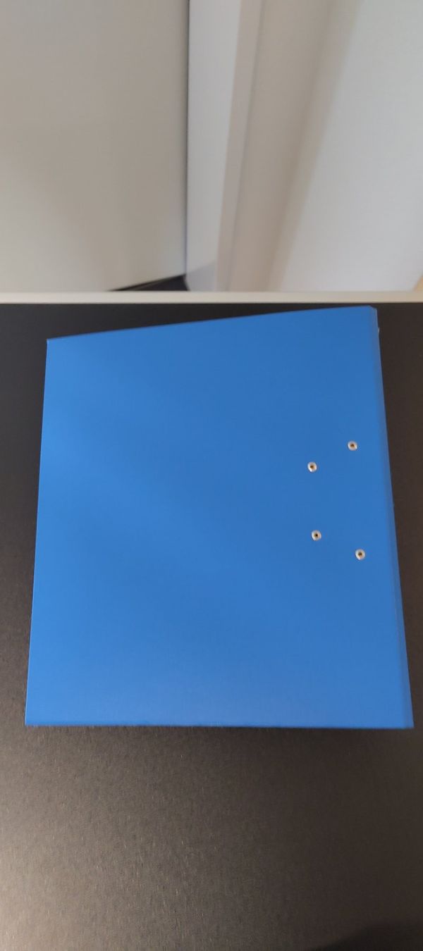 Classeurs: Ordner A4 Blau 75mm Breit mit Transparenthülle – D'occasion à Felben-Wellhausen par AWDienstleistungen 2