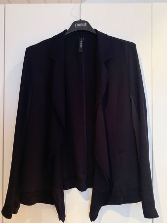 Marc Cain - Polyester-Blazer marine