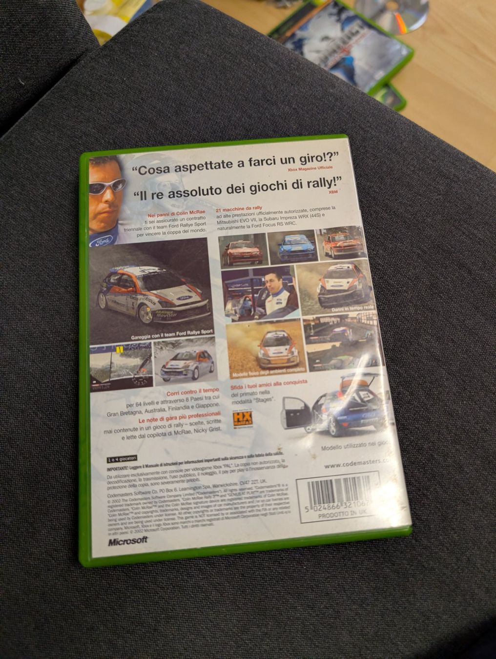 Spiele: Colin mcrae rally 3 Microsoft Xbox – Gebraucht aus Giubiasco von Ticinerd 1