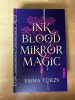 Emma Törzs - Ink Blood Mirror Magic  - gebunden- Farbschnitt