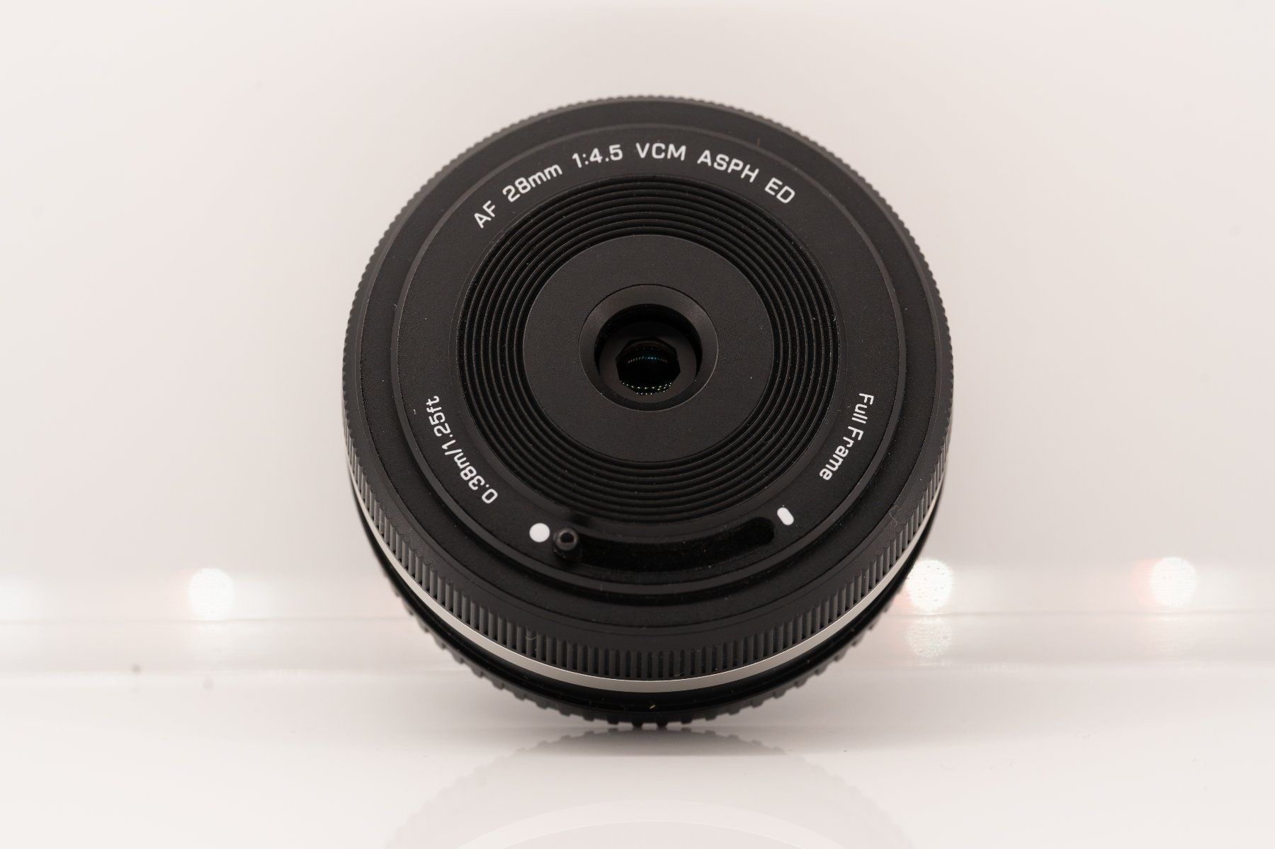 Viltrox Obiettivi: Viltrox AF 28mm 1:4.5 Objektiv Full Frame ASPH ED Sony E – Usato da Reinach BL venduto da proph