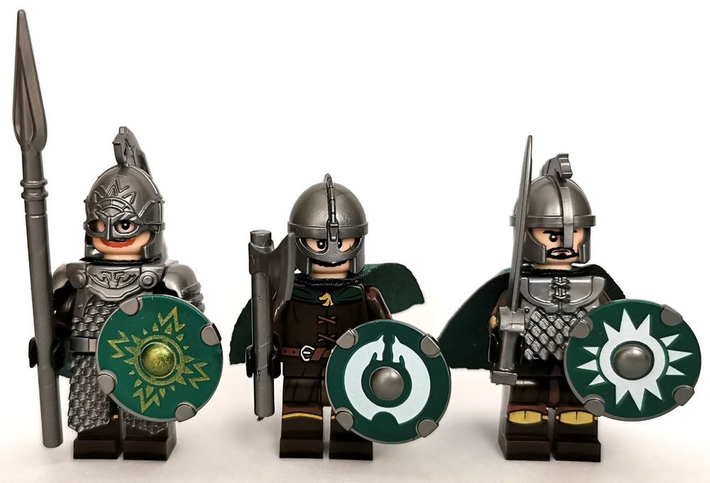 Klemmbausteine Minifiguren Herr der Ringe Ritter von Rohan (Neu und ...