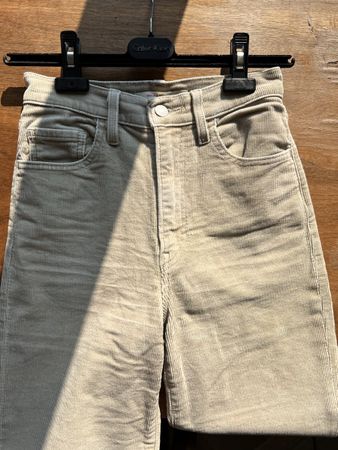 LEVI‘S Ribcage Bell Jeans 24w x 34l Safari