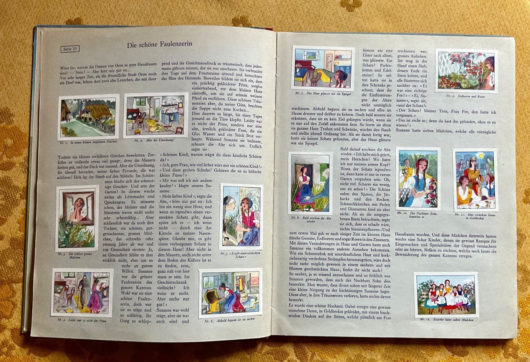 Libri: Sagen Buch mit Klebebilder von 1955 ? – Usato da Endingen venduto da nathan05 4
