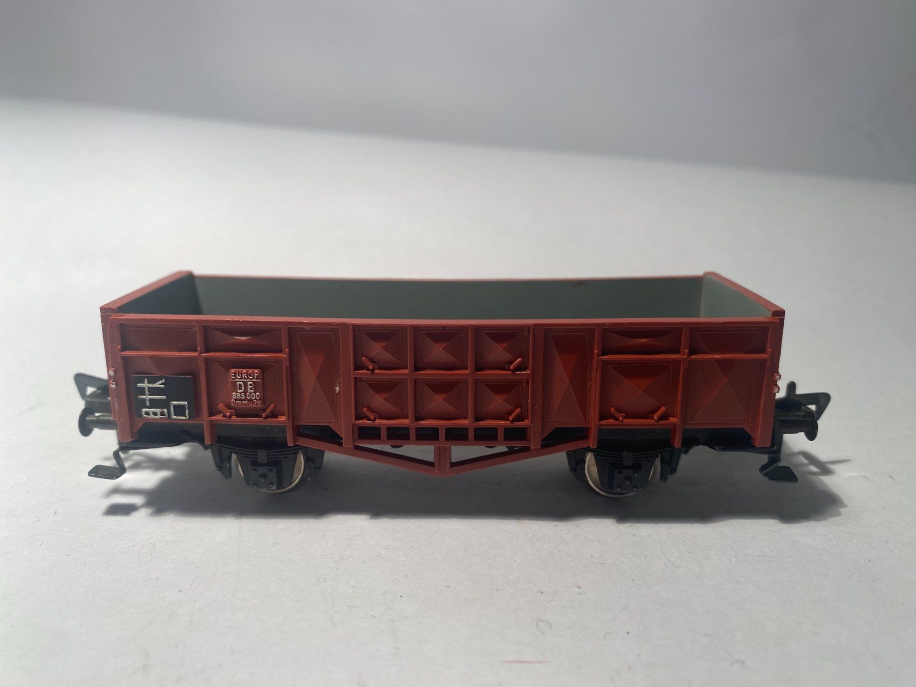 Fleischmann Modelleisenbahnen: Fleischmann, Offener Güterwagen DB braun, DC Achsen – Gebraucht aus Buchrain von Modellbahn11 1