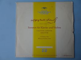 SCHNEIDERHAN - SEEMANN - Mozart Sonaten - DGG