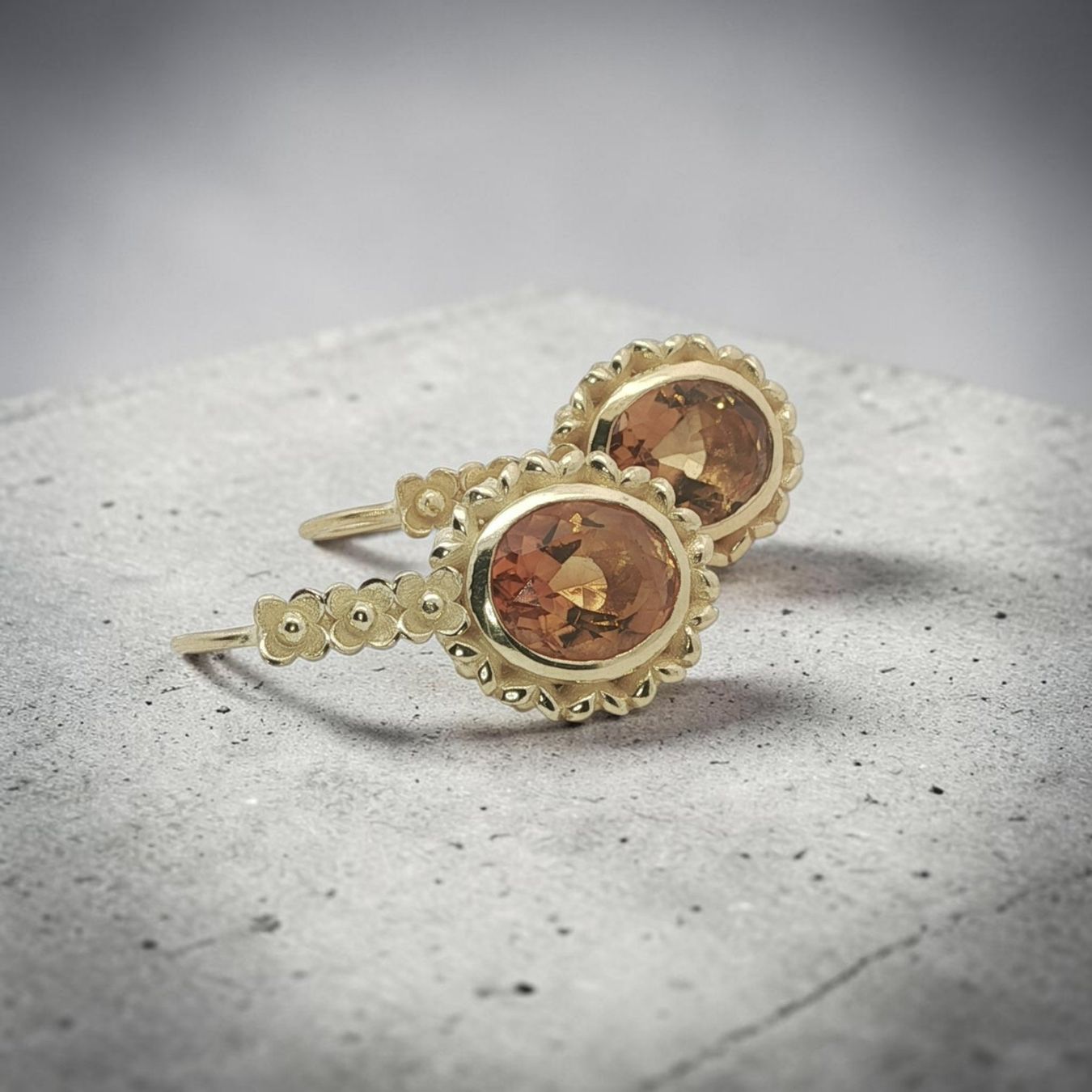 Olga Ribler Ohrringe & -stecker: Ohrringe mit Citrin – 925 Silber – Neu (gemäss Beschreibung) aus Luzern von Schmuckoutlet